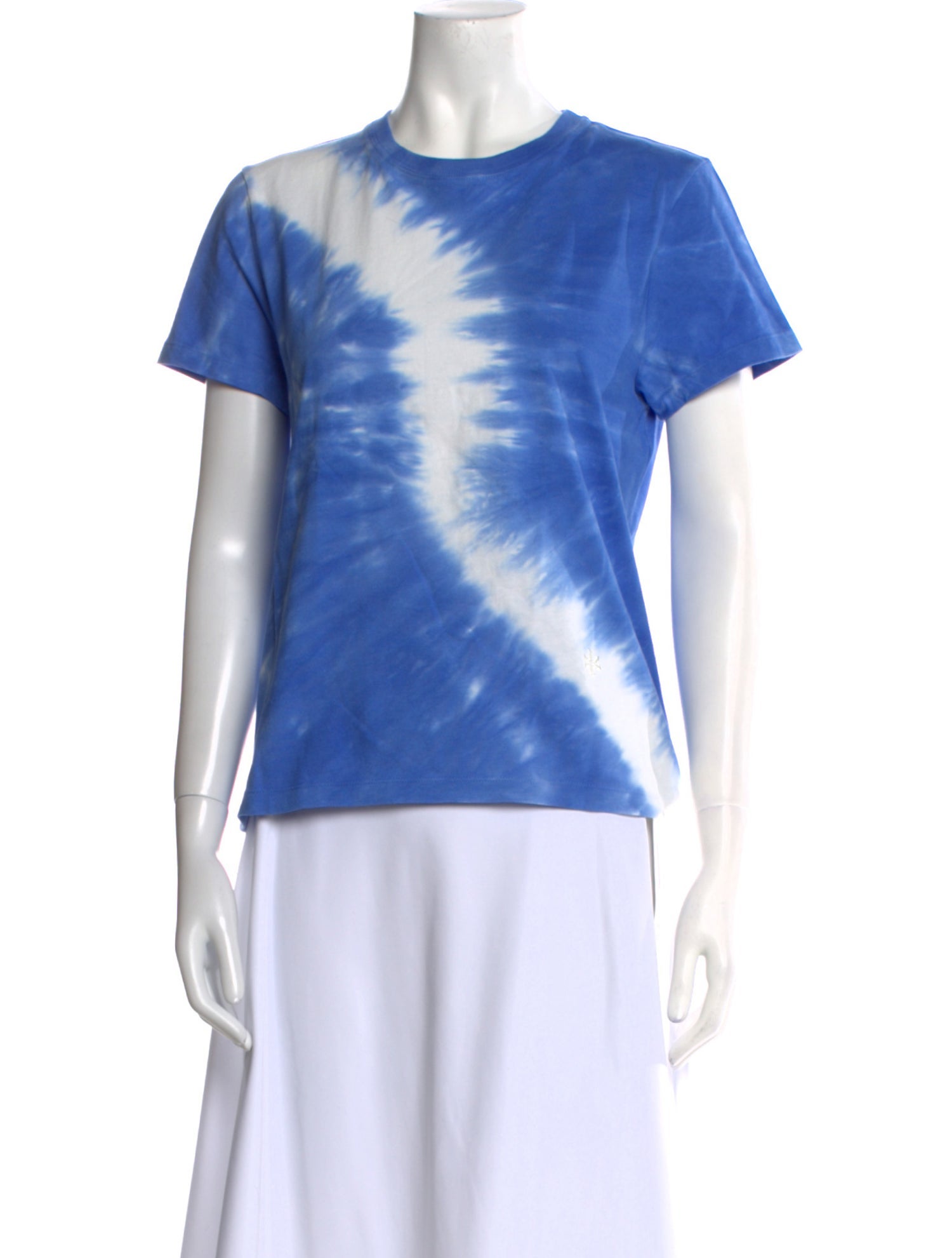 Tory Sport Tie-Dye Print Crew Neck T-Shirt w/ Tags