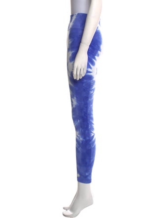 Tory Sport Tie-Dye Print Skinny Leg Pants