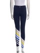 Tory Sport Striped Skinny Leg Pants