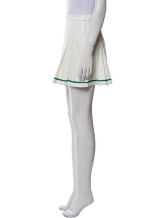 Tory Sport Pleated Accents Mini Skirt