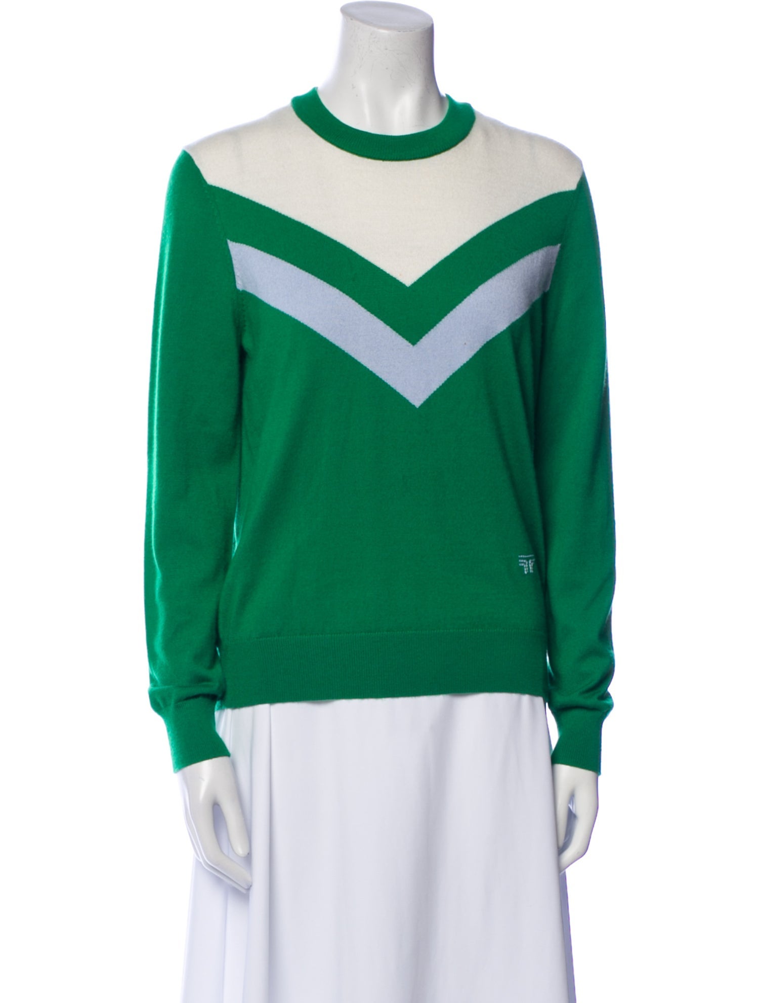 Tory Sport Cashmere Graphic Print Sweater