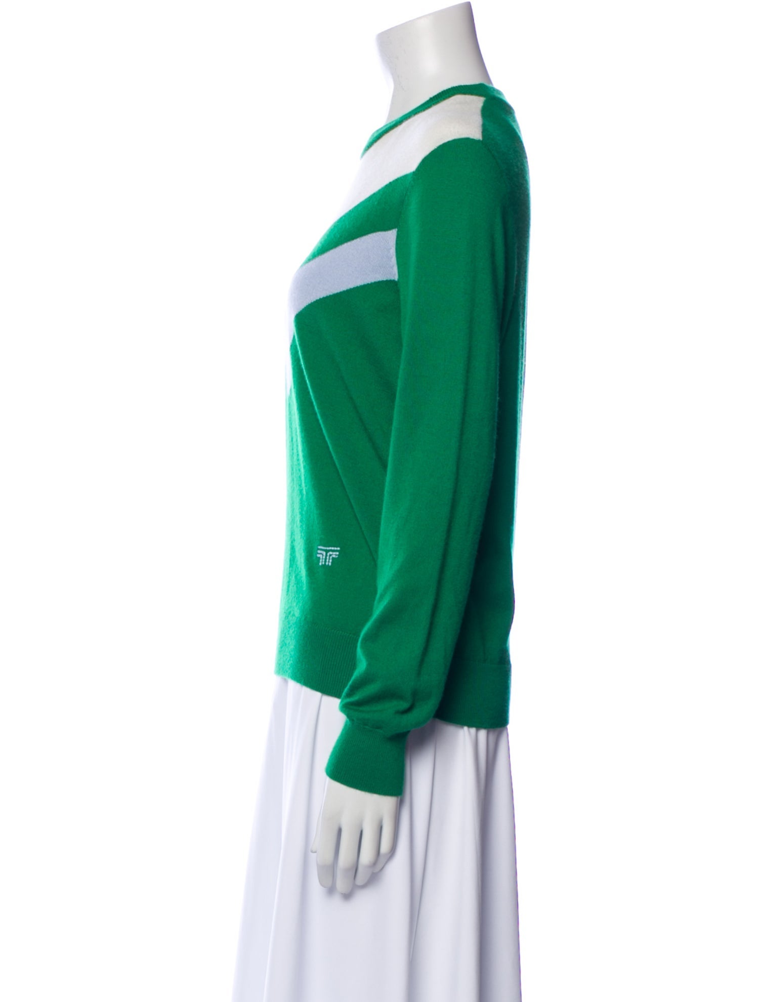 Tory Sport Cashmere Graphic Print Sweater