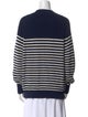 Tory Sport Striped Crew Neck Sweater