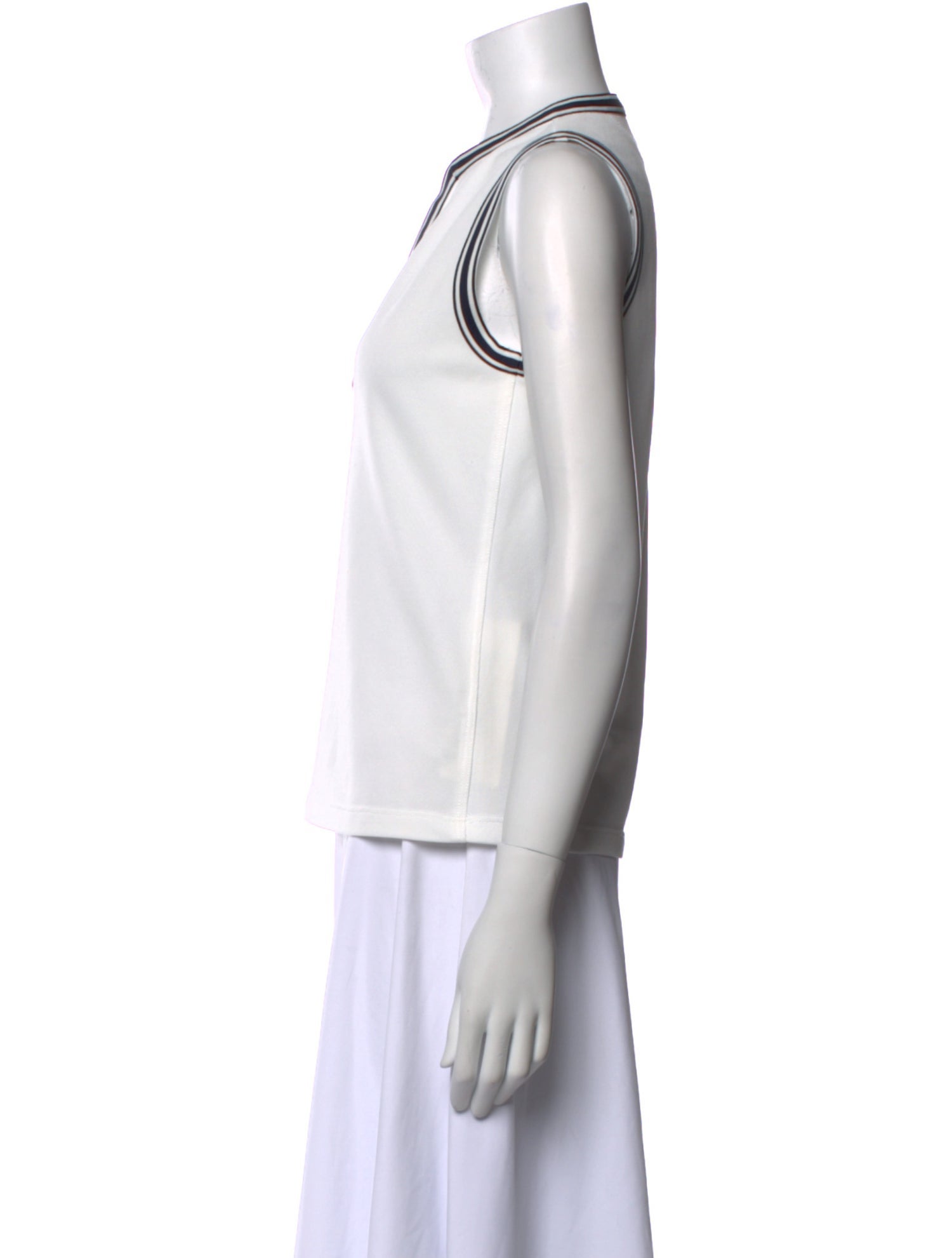 Tory Sport V-Neck Sleeveless Top