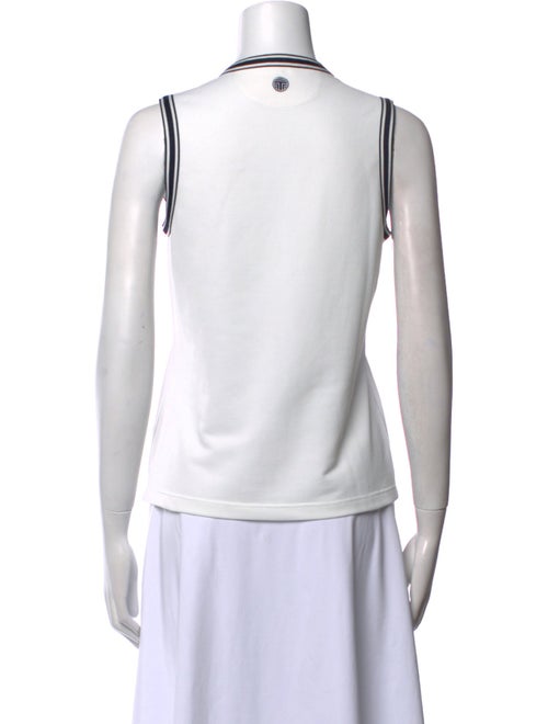 Tory Sport V-Neck Sleeveless Top