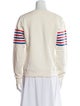 Tory Sport Striped Crew Neck Sweatshirt