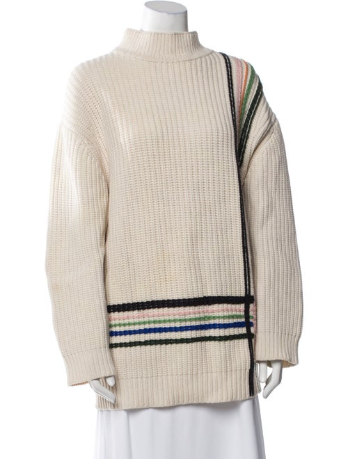 Tory Sport Merino Wool Striped Sweater