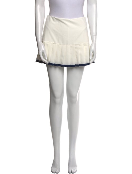 Tory Sport Pleated Accents Mini Skirt