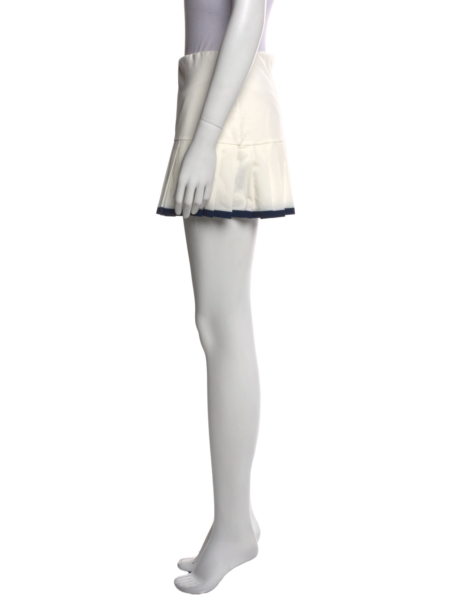 Tory Sport Pleated Accents Mini Skirt