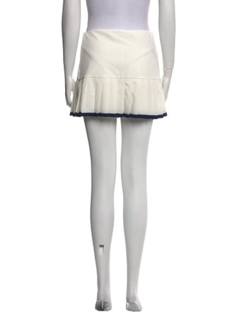 Tory Sport Pleated Accents Mini Skirt