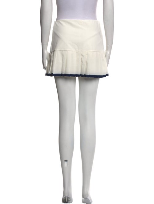 Tory Sport Pleated Accents Mini Skirt