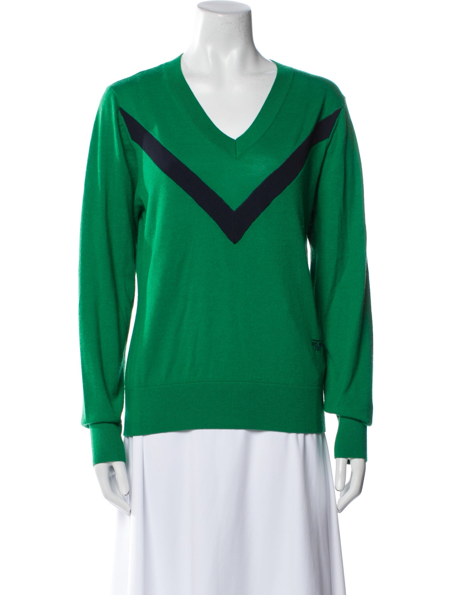 Tory Sport Cashmere V-Neck Sweater