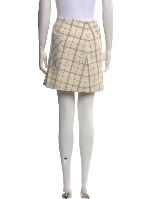 Tory Sport Plaid Print Mini Shorts