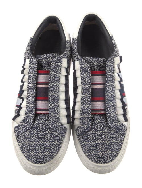 Tory Sport Jacquard Printed Sneakers