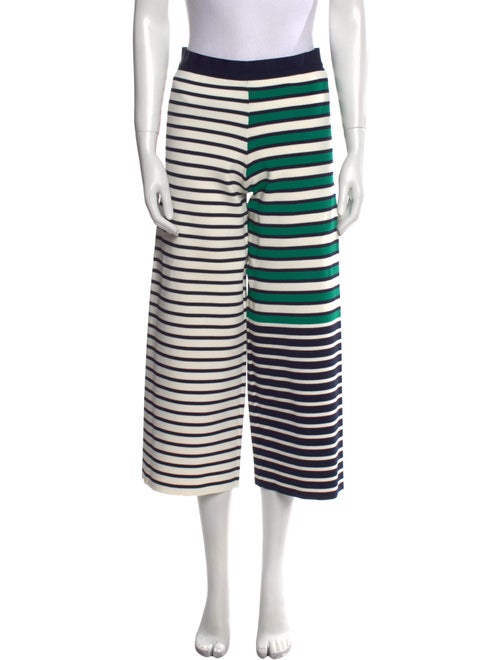 Tory Sport Striped Wide Leg Pants