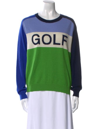 Tory Sport Cashmere Graphic Print Sweater