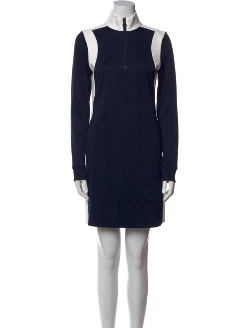 Tory Sport Mock Neck Mini Dress