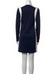 Tory Sport Mock Neck Mini Dress