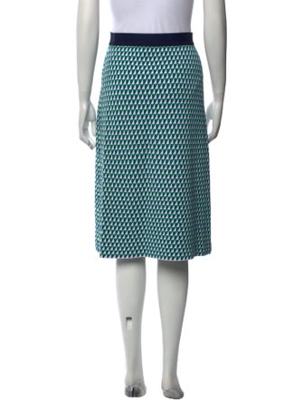 Tory Sport Printed Knee-Length Skirt