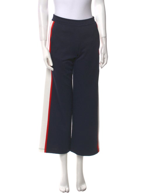 Tory Sport Striped Wide Leg Pants