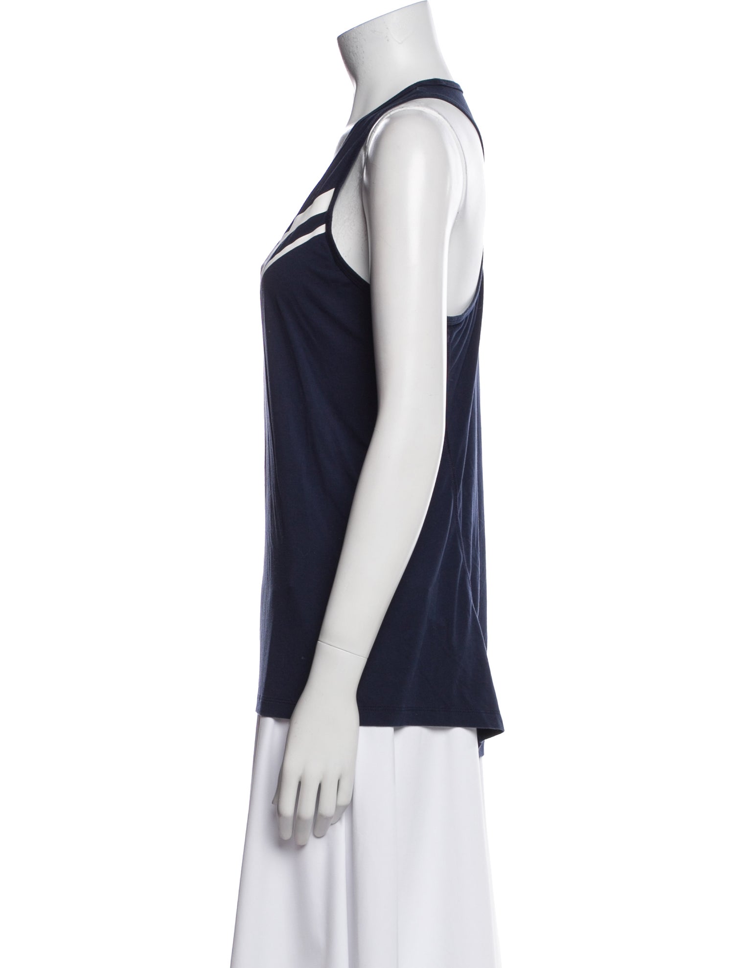 Tory Sport V-Neck Sleeveless Top