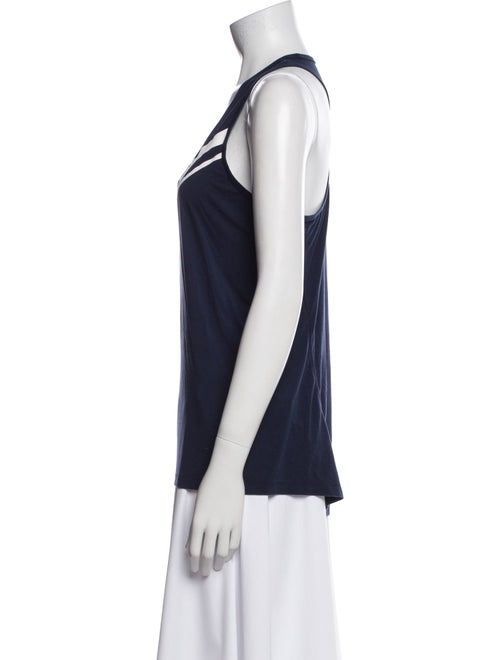 Tory Sport V-Neck Sleeveless Top