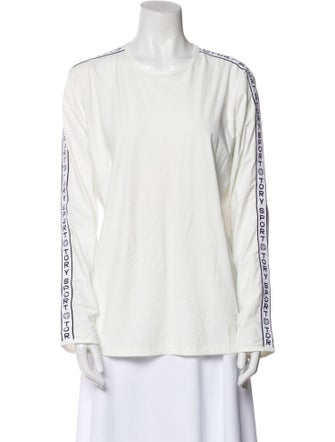 Tory Sport Scoop Neck Long Sleeve Tunic