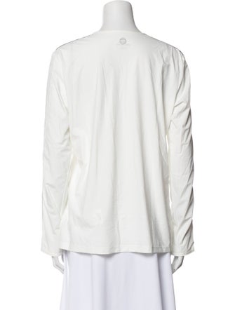 Tory Sport Scoop Neck Long Sleeve Tunic