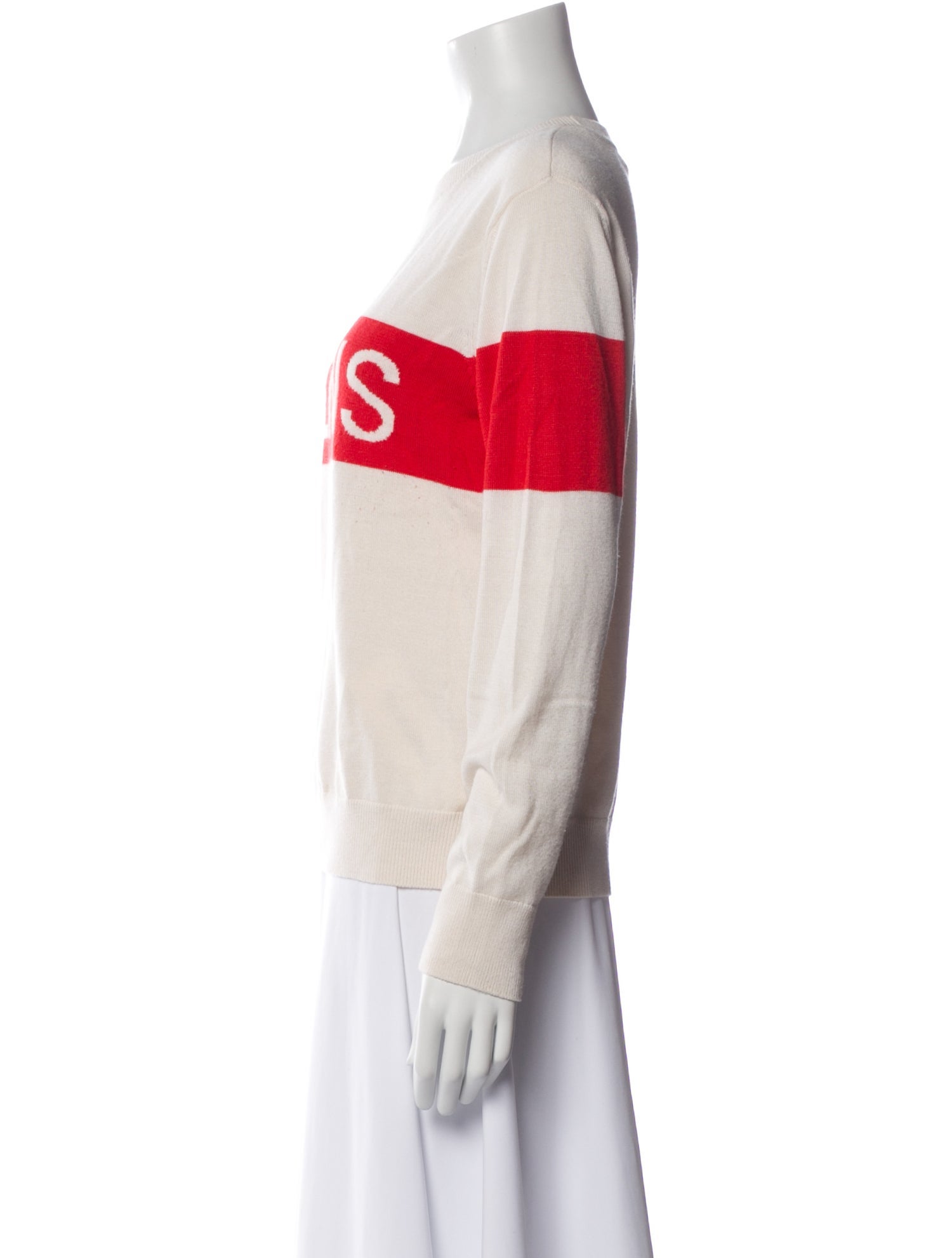 Tory Sport Graphic Print Crew Neck Sweater