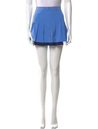 Tory Sport Pleated Accents Mini Skirt
