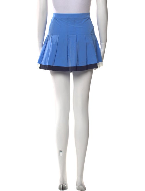 Tory Sport Pleated Accents Mini Skirt