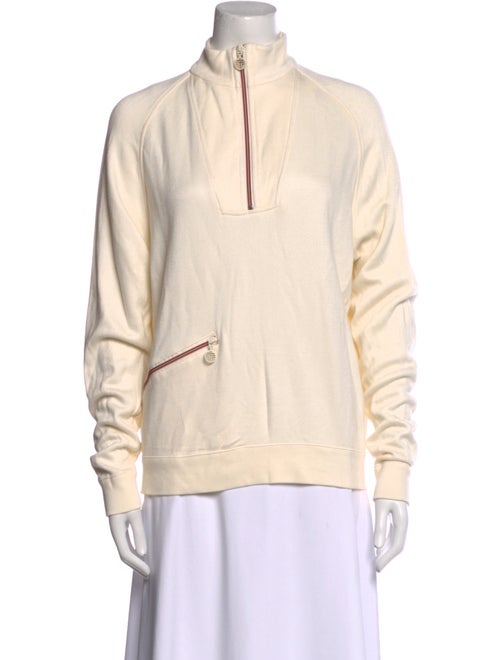 Tory Sport Mock Neck Sweater