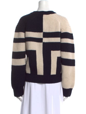 Tory Sport Merino Wool Striped Sweater