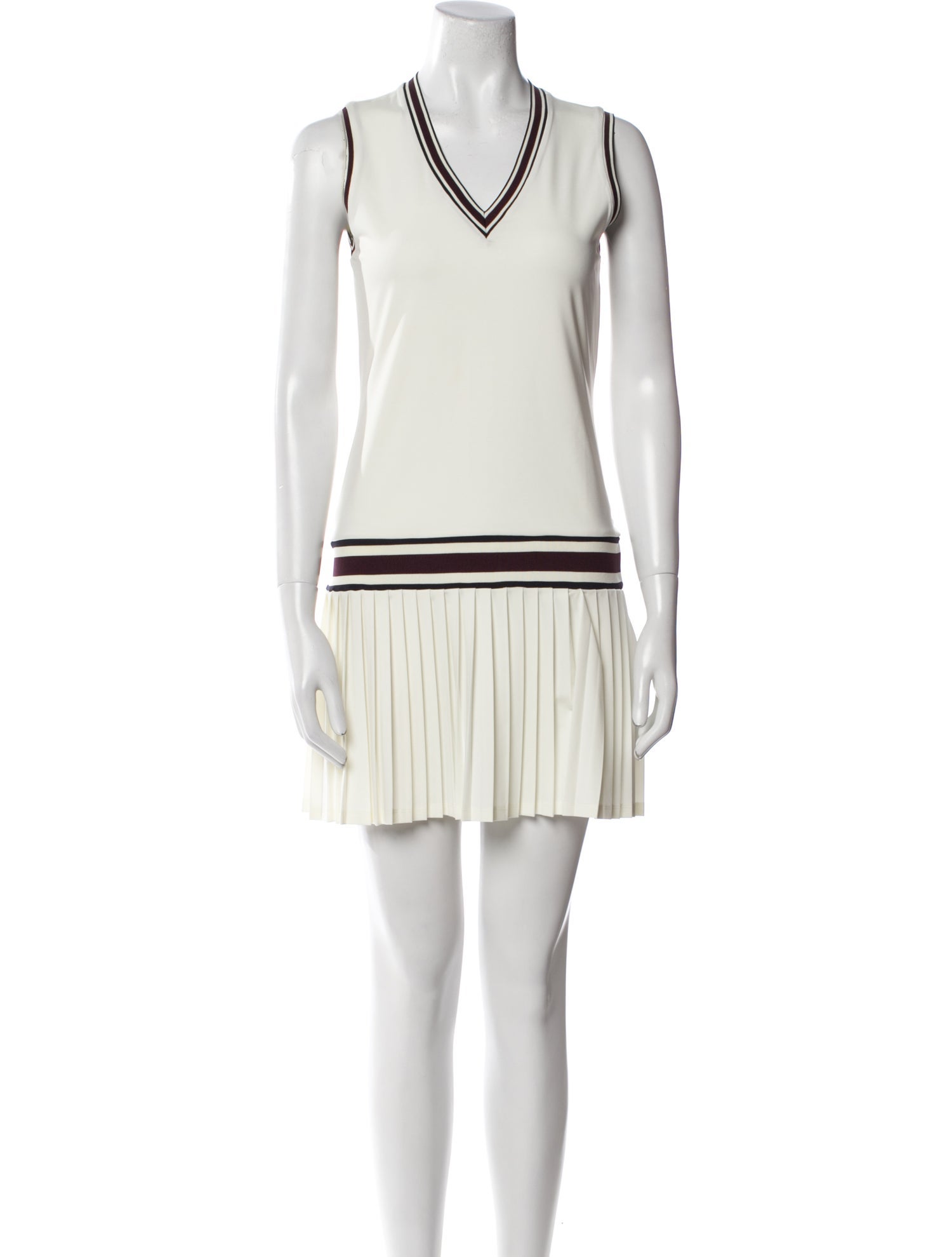 Tory Sport Striped Mini Dress