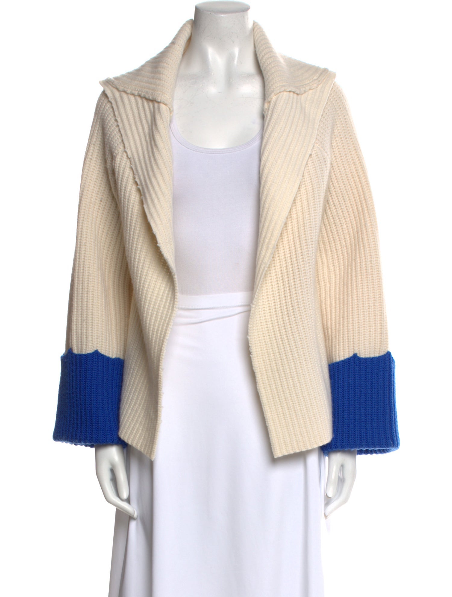 Tory Sport Merino Wool Colorblock Pattern Sweater