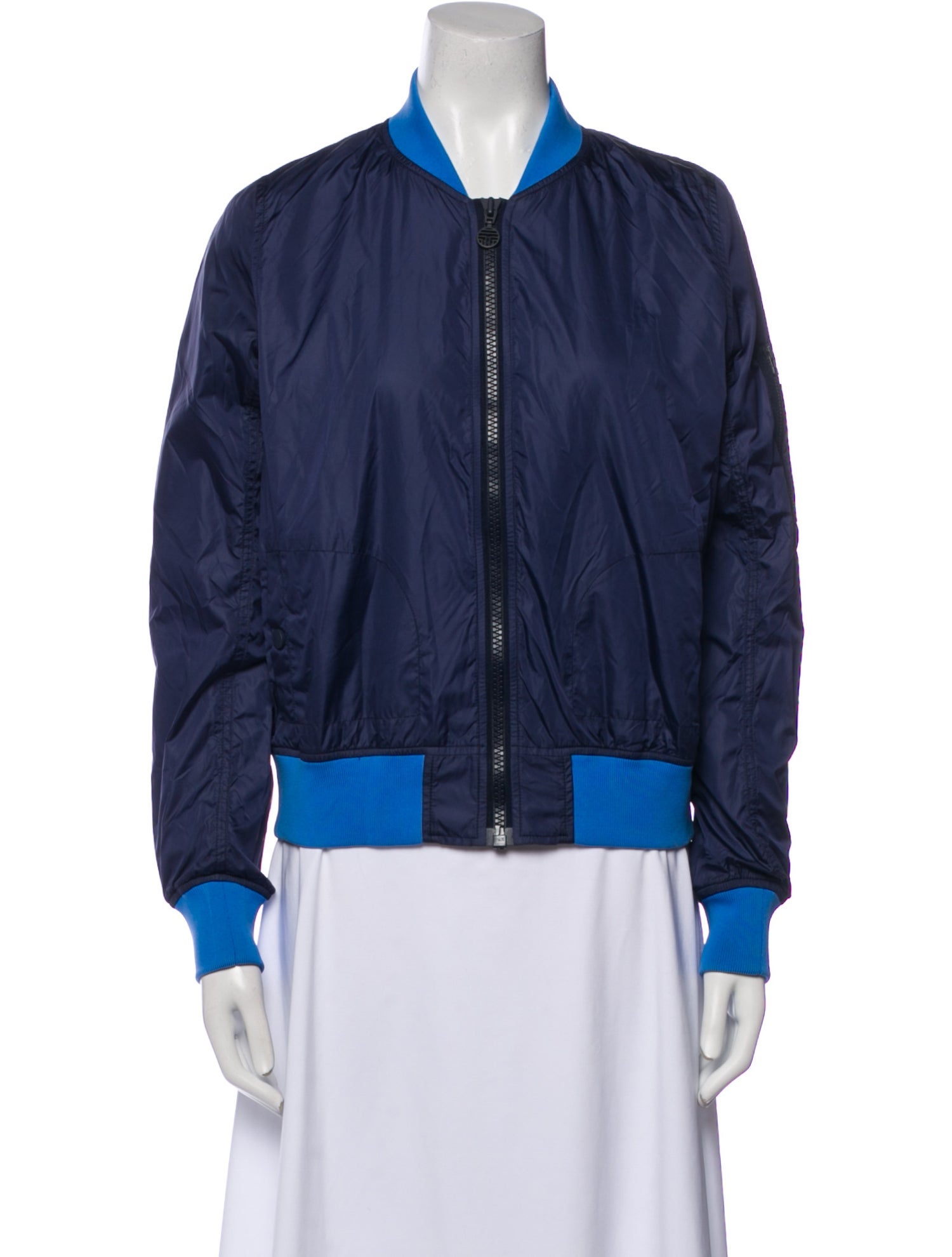 Tory Sport Nylon Bomber Jacket