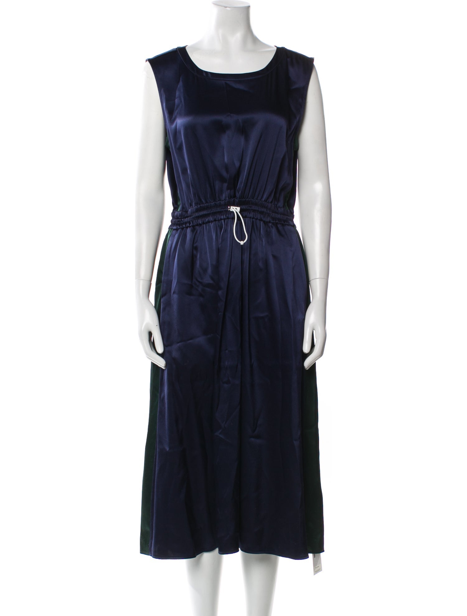 Tory Sport Bateau Neckline Midi Length Dress