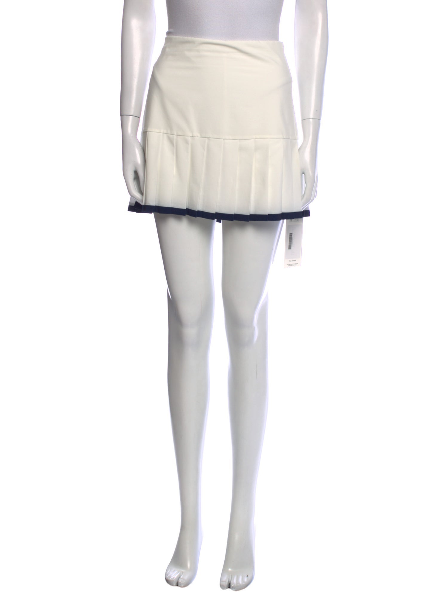 Tory Sport Pleated Accents Mini Skirt