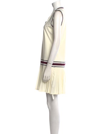 Tory Sport V-Neck Mini Dress