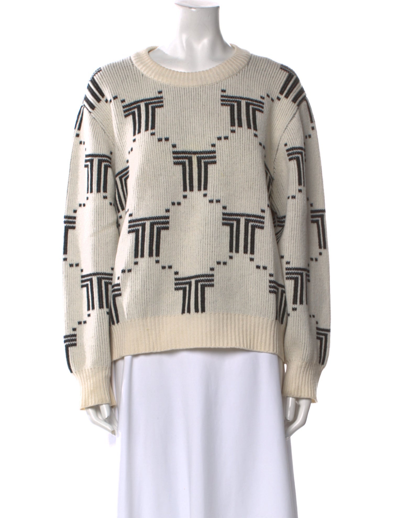 Tory Sport Merino Wool Printed Sweater