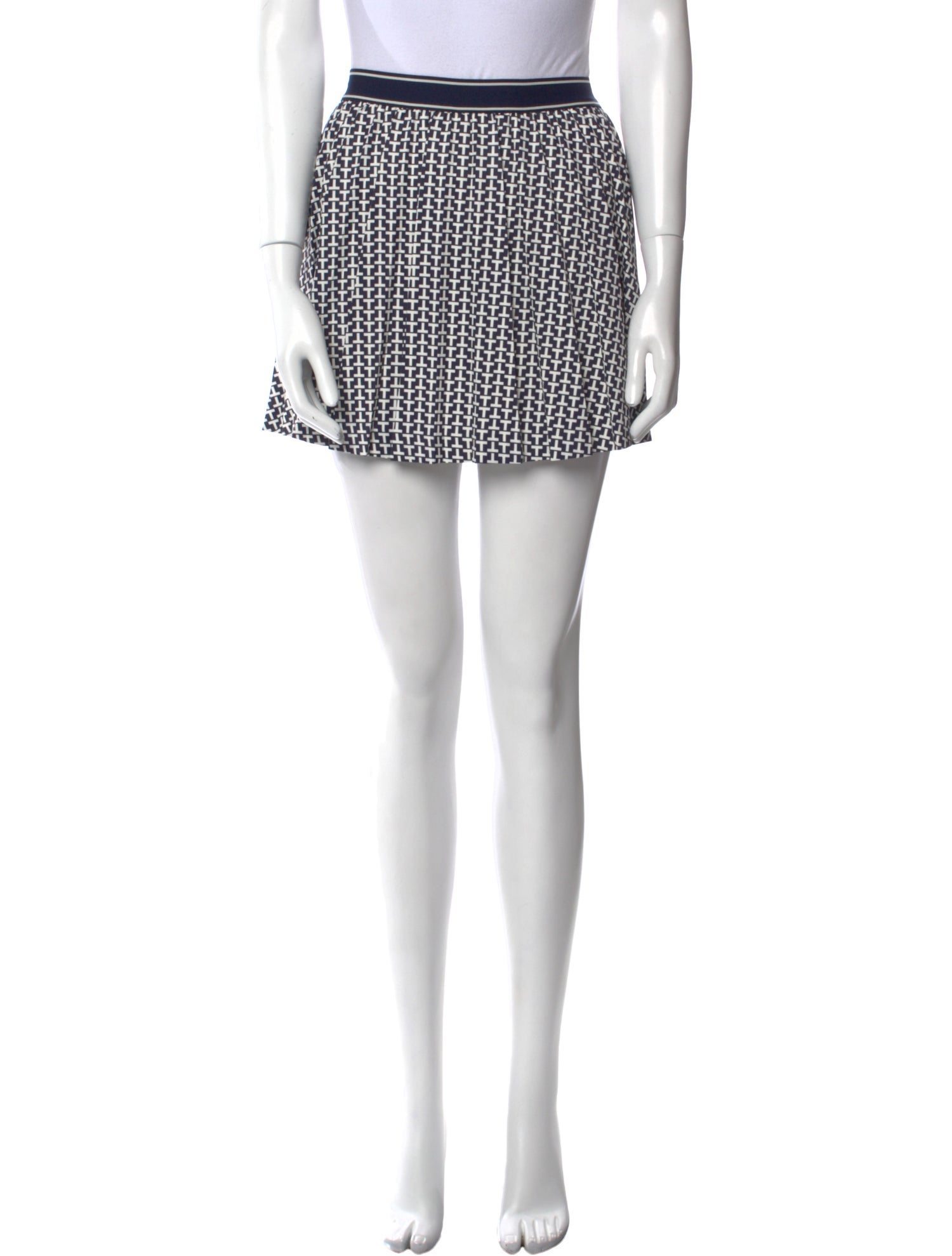 Tory Sport Printed Mini Skirt