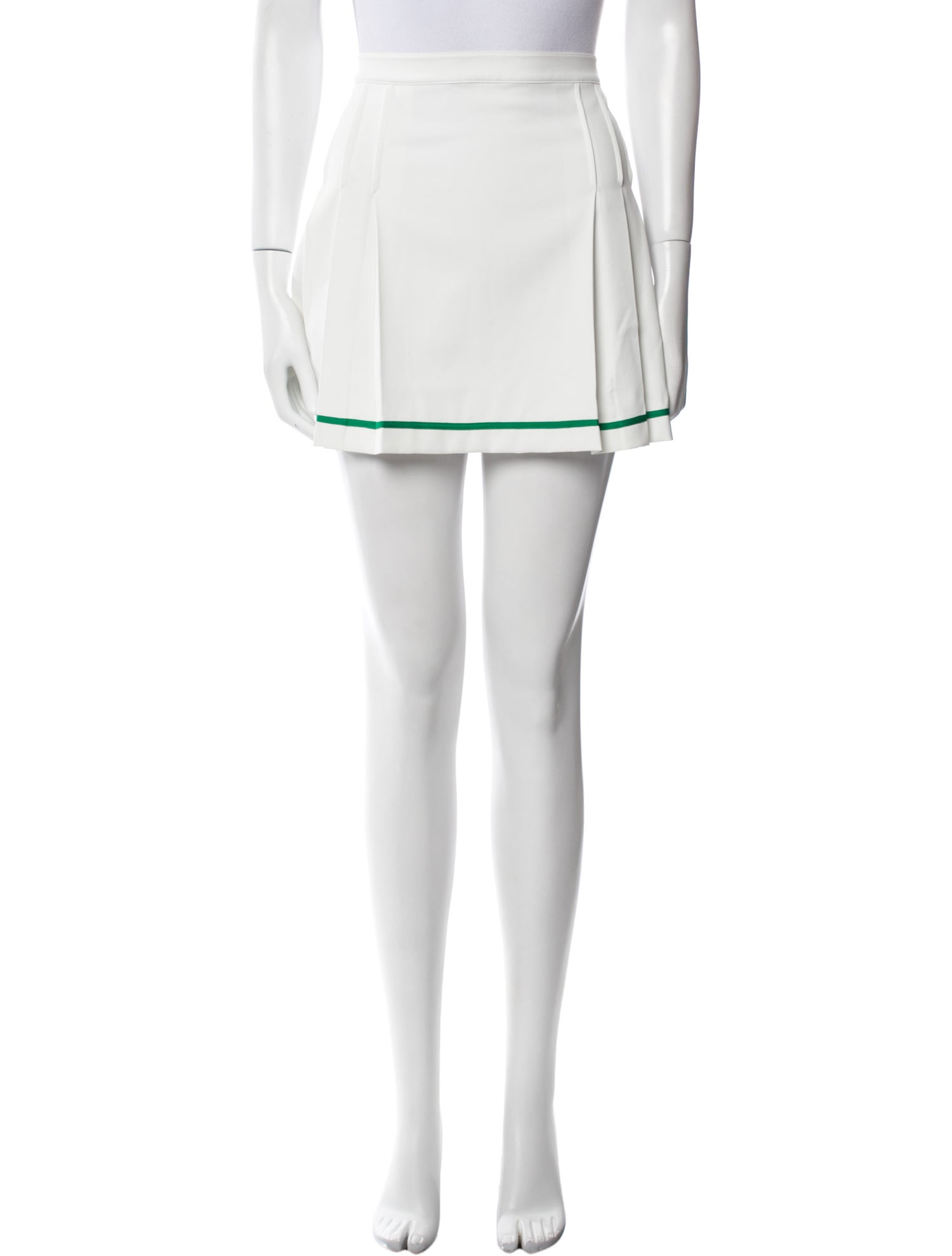 Tory Sport Embroidered Accent Mini Skirt