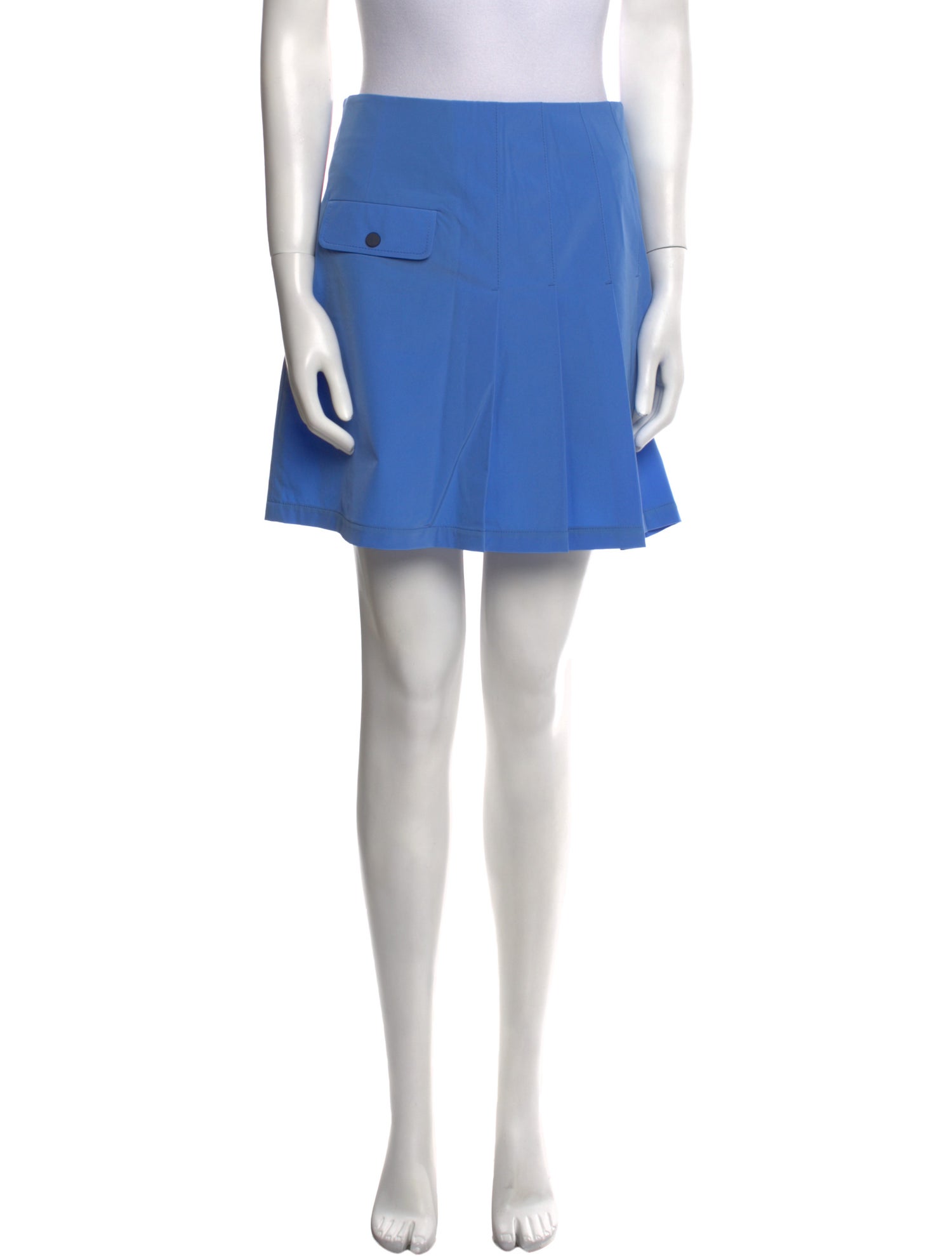 Tory Sport Pleated Accents Mini Skirt
