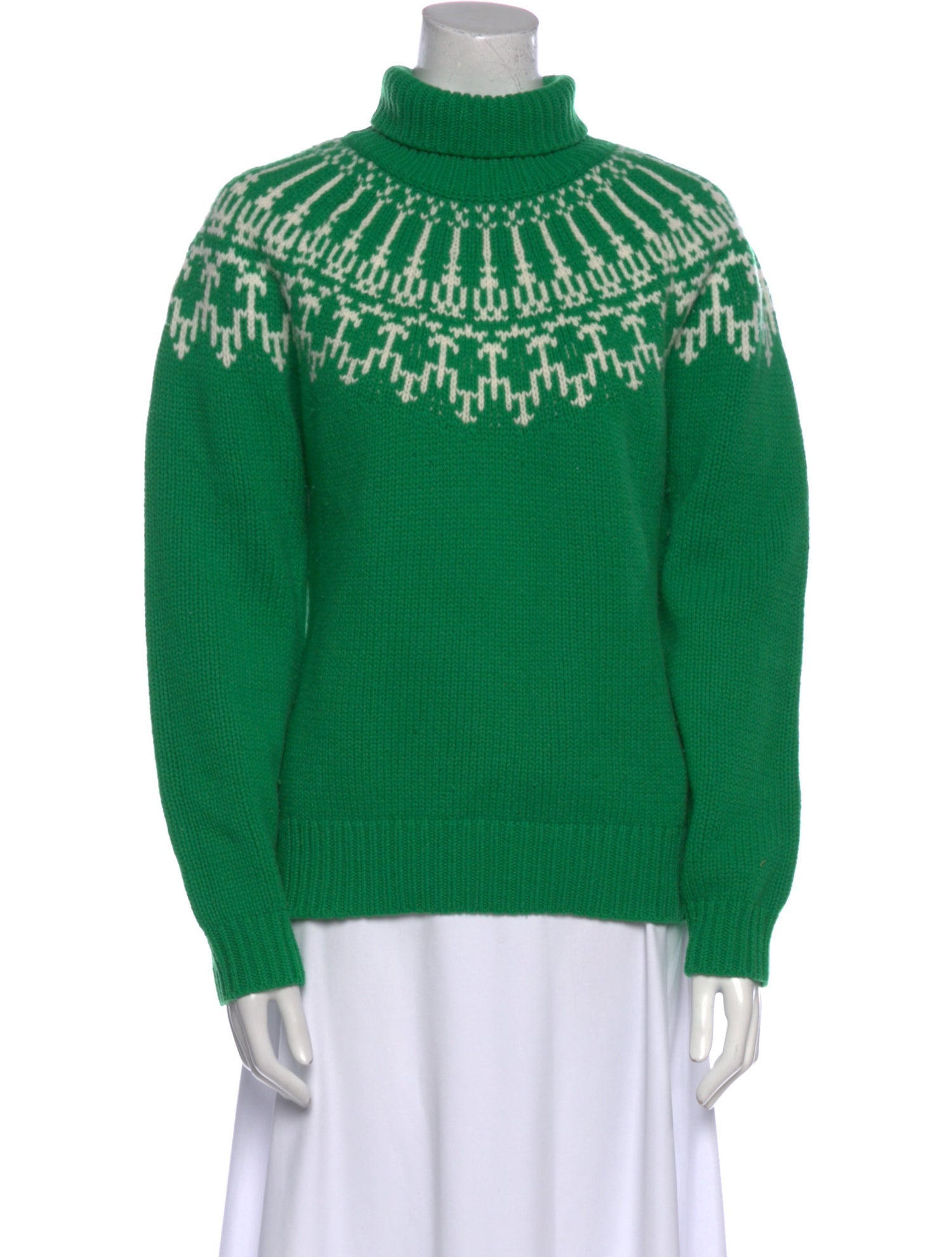 Tory Sport Merino Wool Graphic Print Sweater