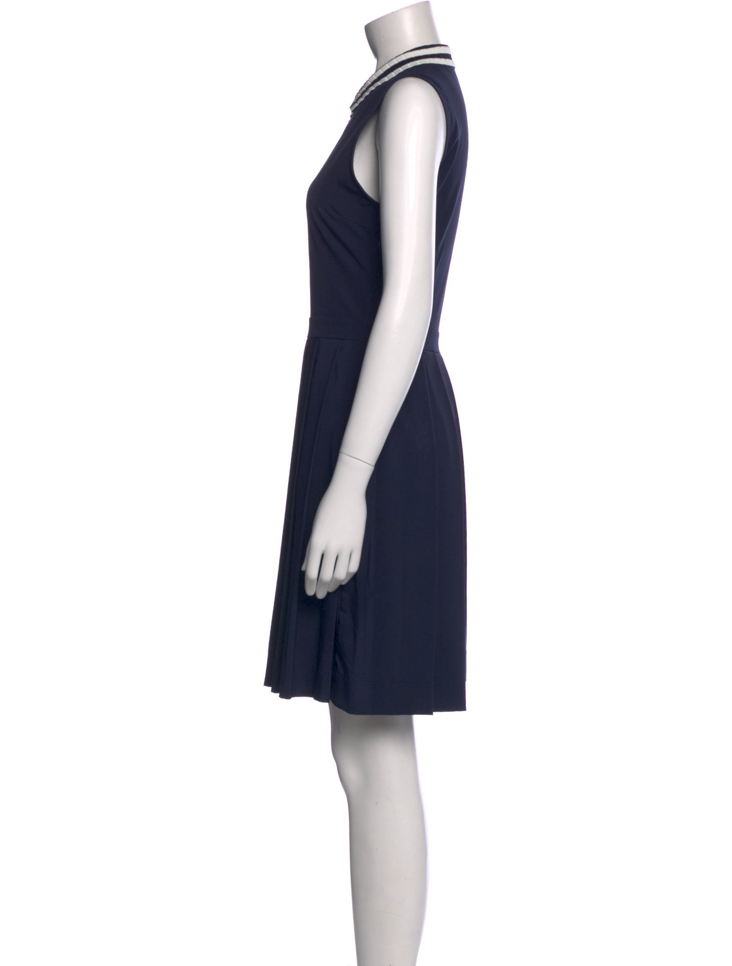 Tory Sport Square Neckline Mini Dress