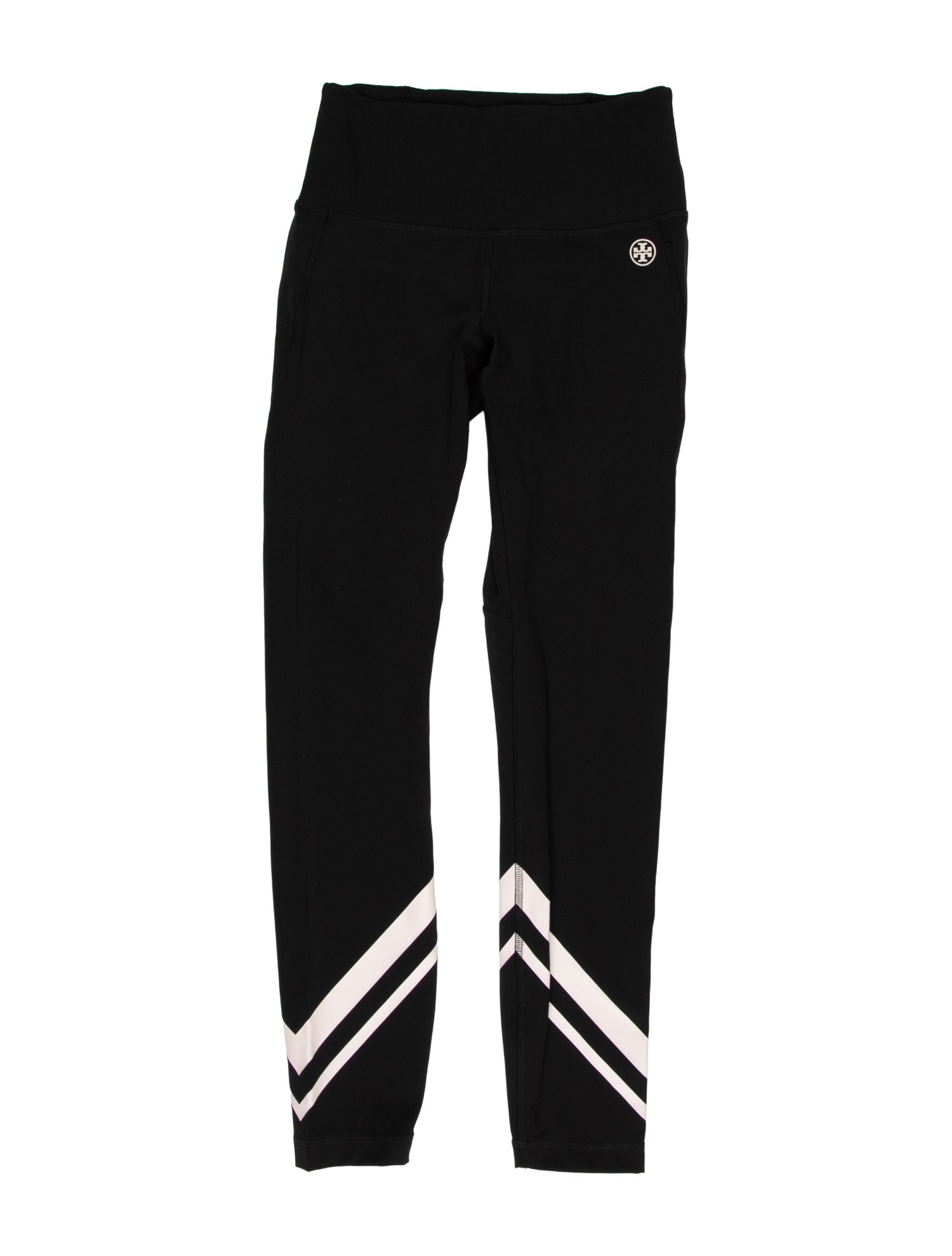 Tory Sport Striped Skinny Leg Pants