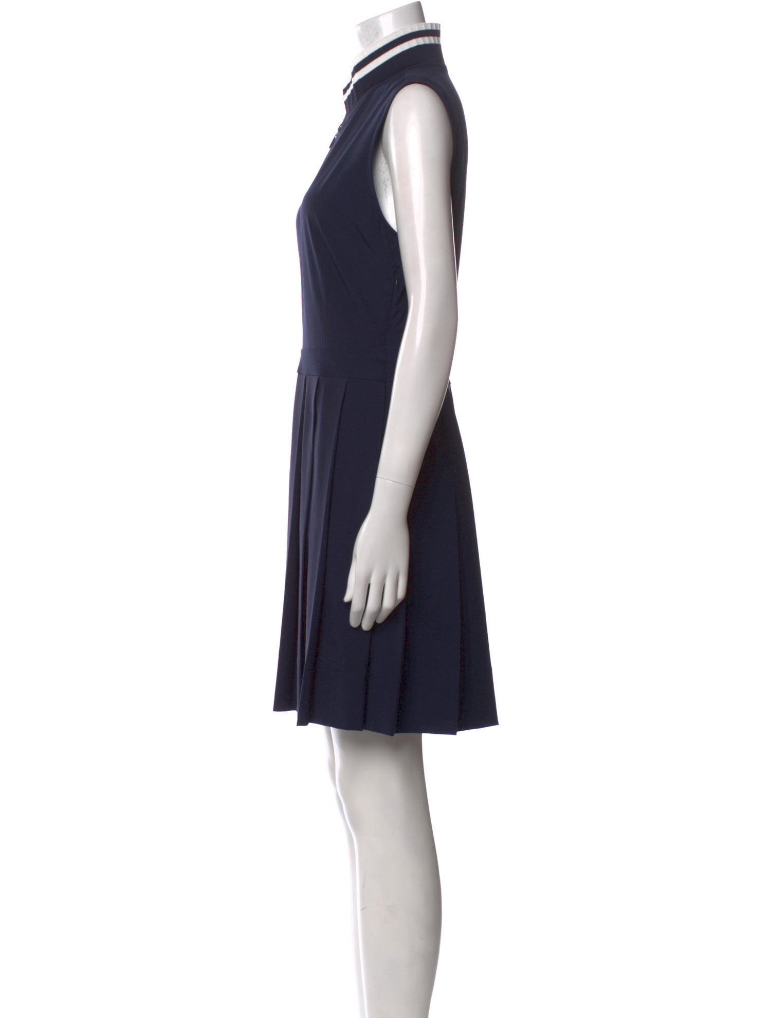Tory Sport Mock Neck Knee-Length Dress
