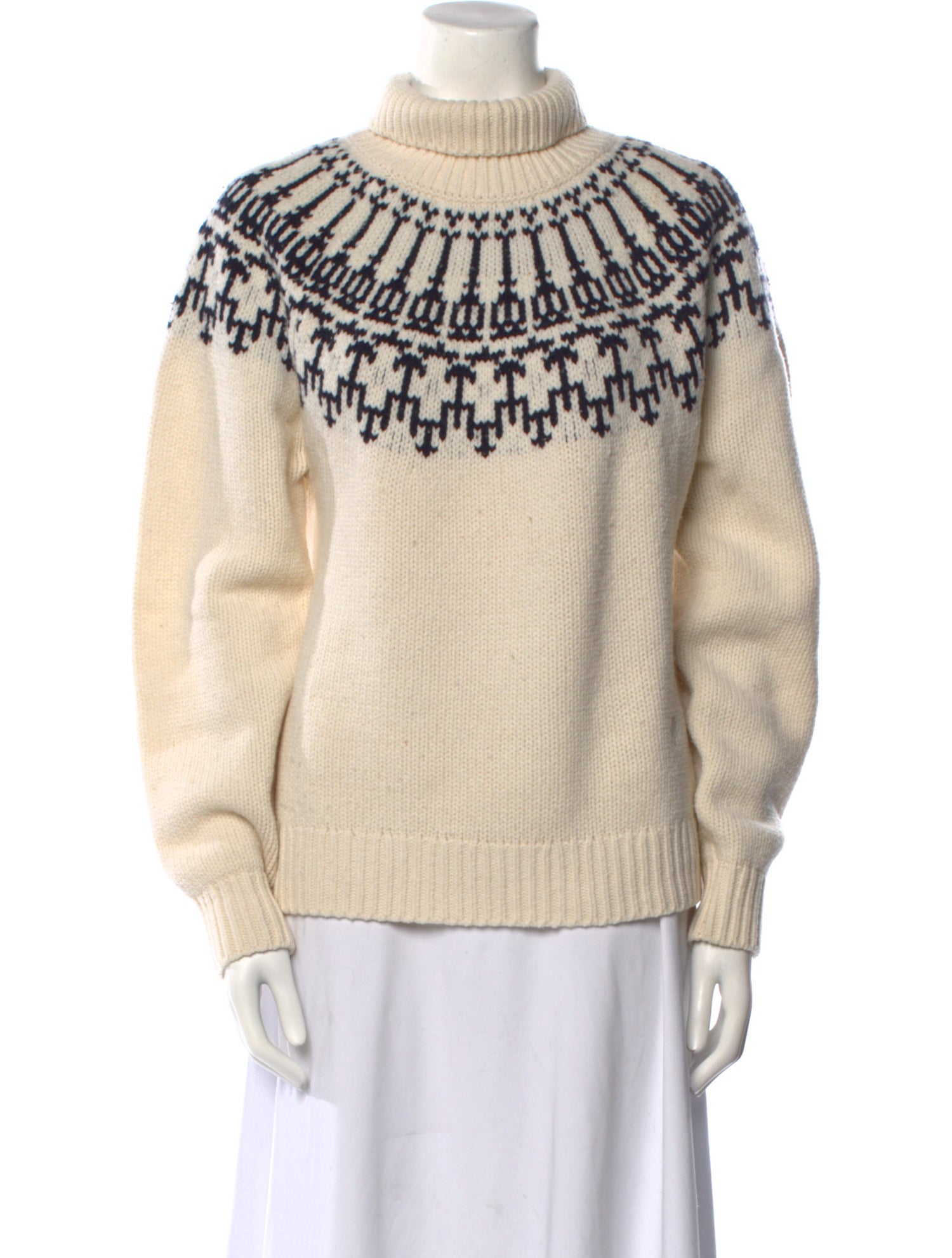 Tory Sport Merino Wool Printed Sweater