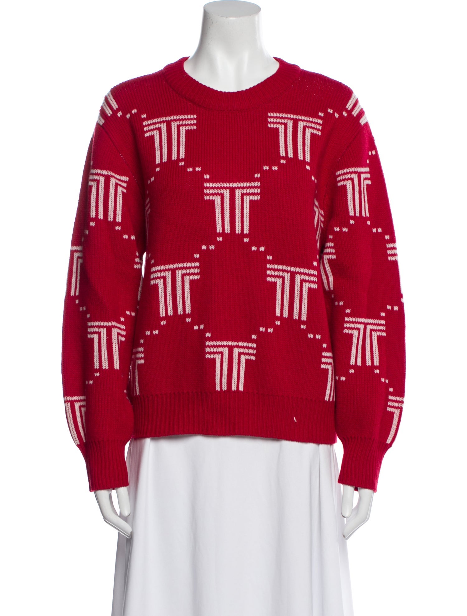 Tory Sport Merino Wool Printed Sweater