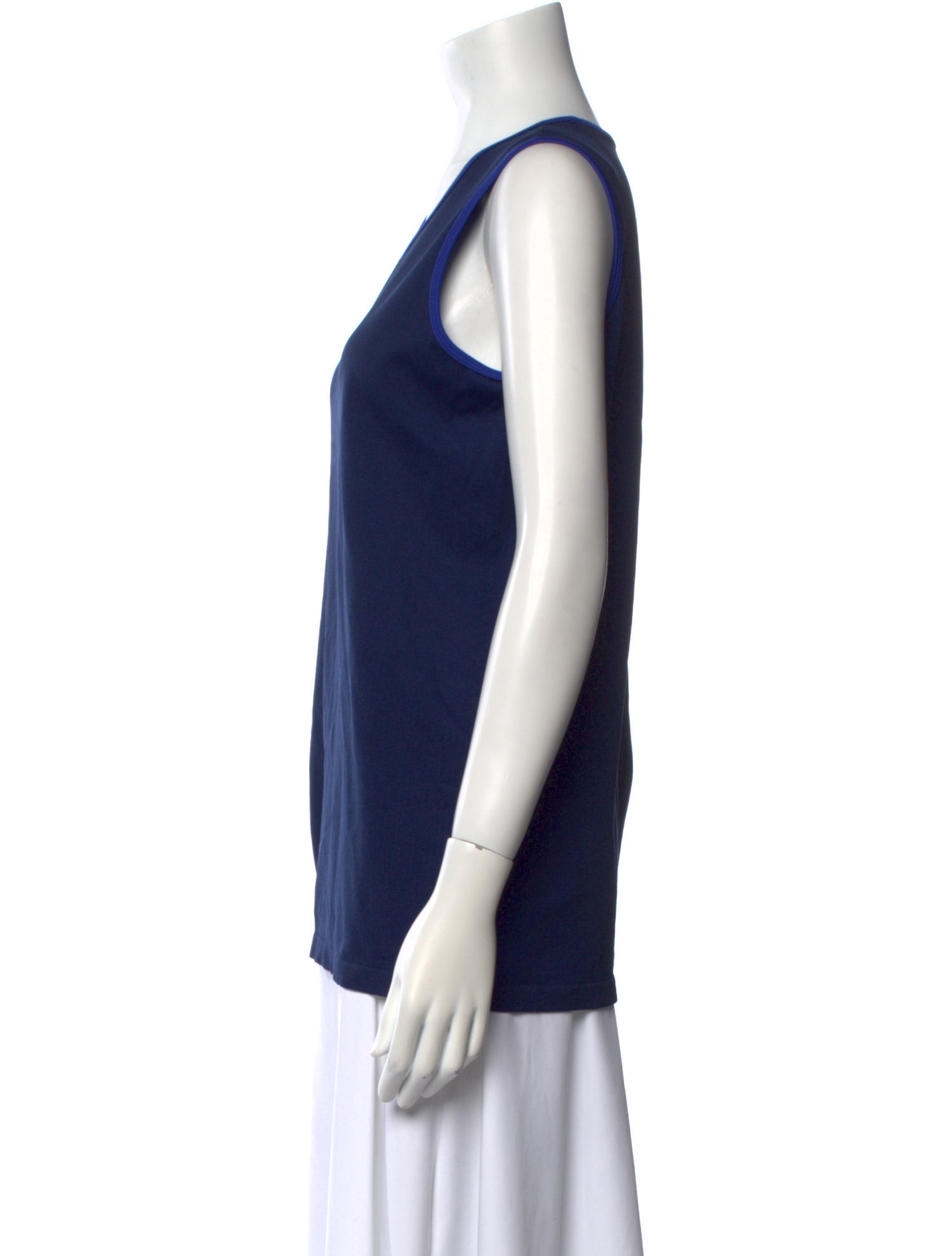 Tory Sport Scoop Neck Sleeveless Top